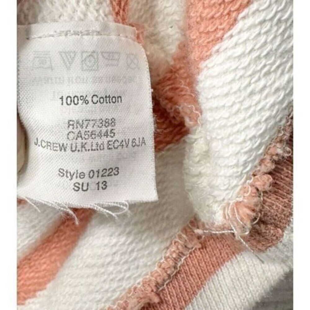 J. Crew Striped top 100% Cotton 3/4 Sleeve Where's Waldo Looking‎ shirt size XS - Picture 4 of 5